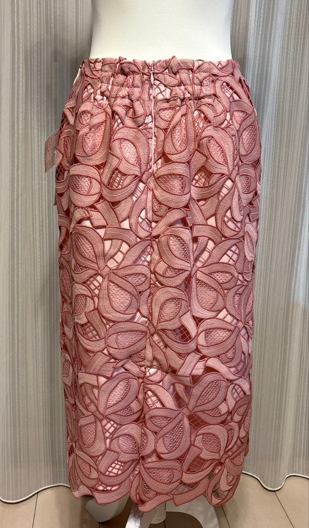 エムズグレイシー　新品　総レースロングスカート