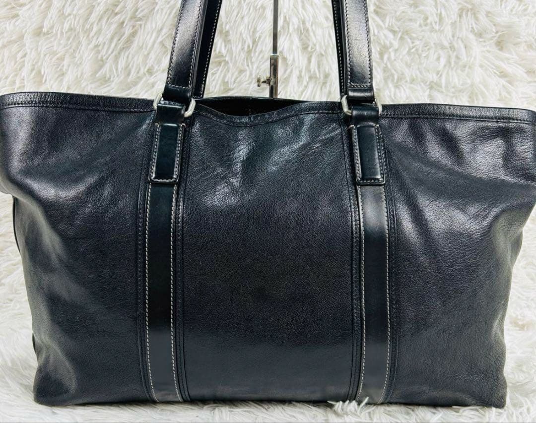 土屋鞄 アルマス バッファロー ビジネストート A4 大容量 ブリーフ 黒