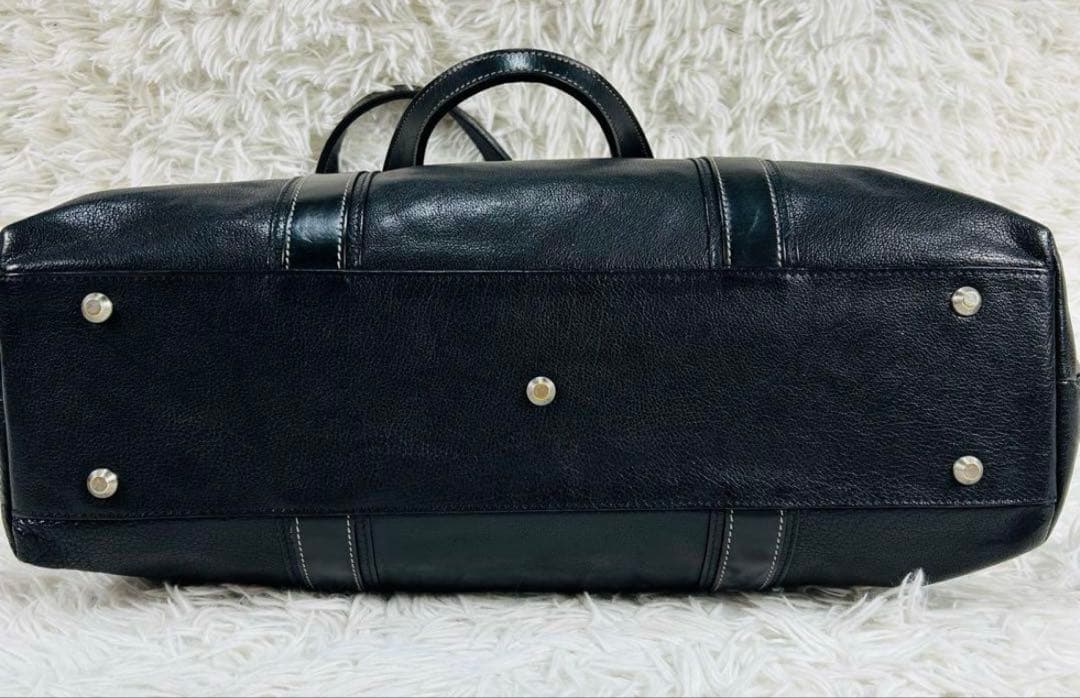 土屋鞄 アルマス バッファロー ビジネストート A4 大容量 ブリーフ 黒