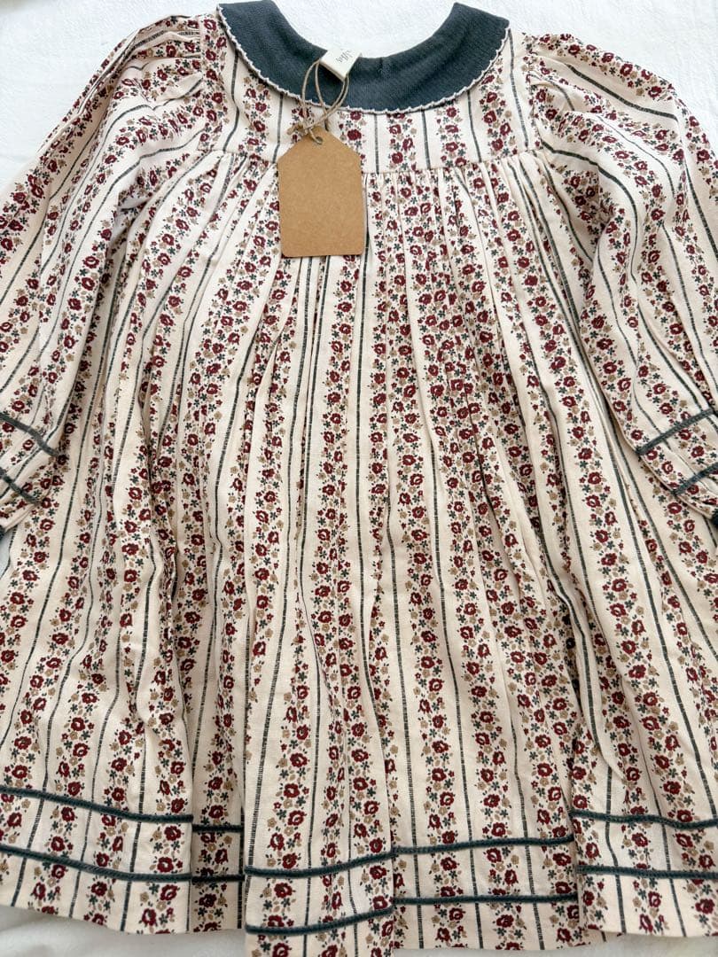 little cotton clothes 2025AW ワンピース　3-4y