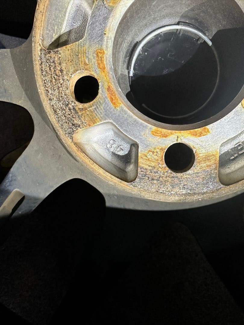 17インチ アルミホイールレイズ　RAYS g-games 五穴7J