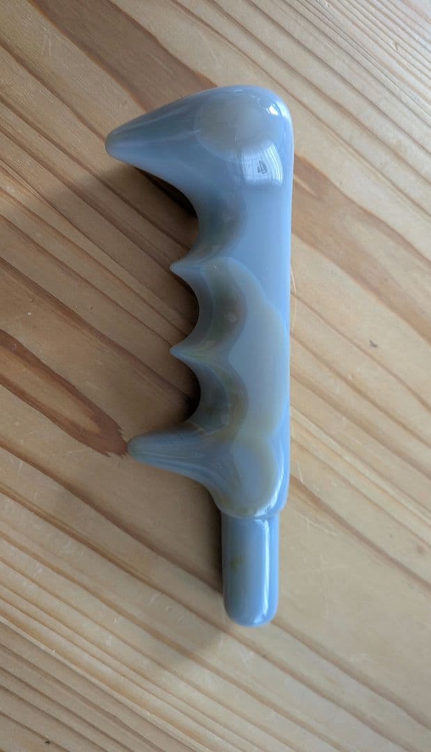 リクエスト1/15まで　若石健康法　愛心棒　めのう　足ツボグッズ　美品　　足もみ