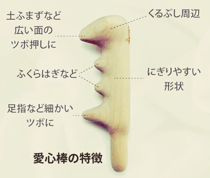 リクエスト1/15まで　若石健康法　愛心棒　めのう　足ツボグッズ　美品　　足もみ