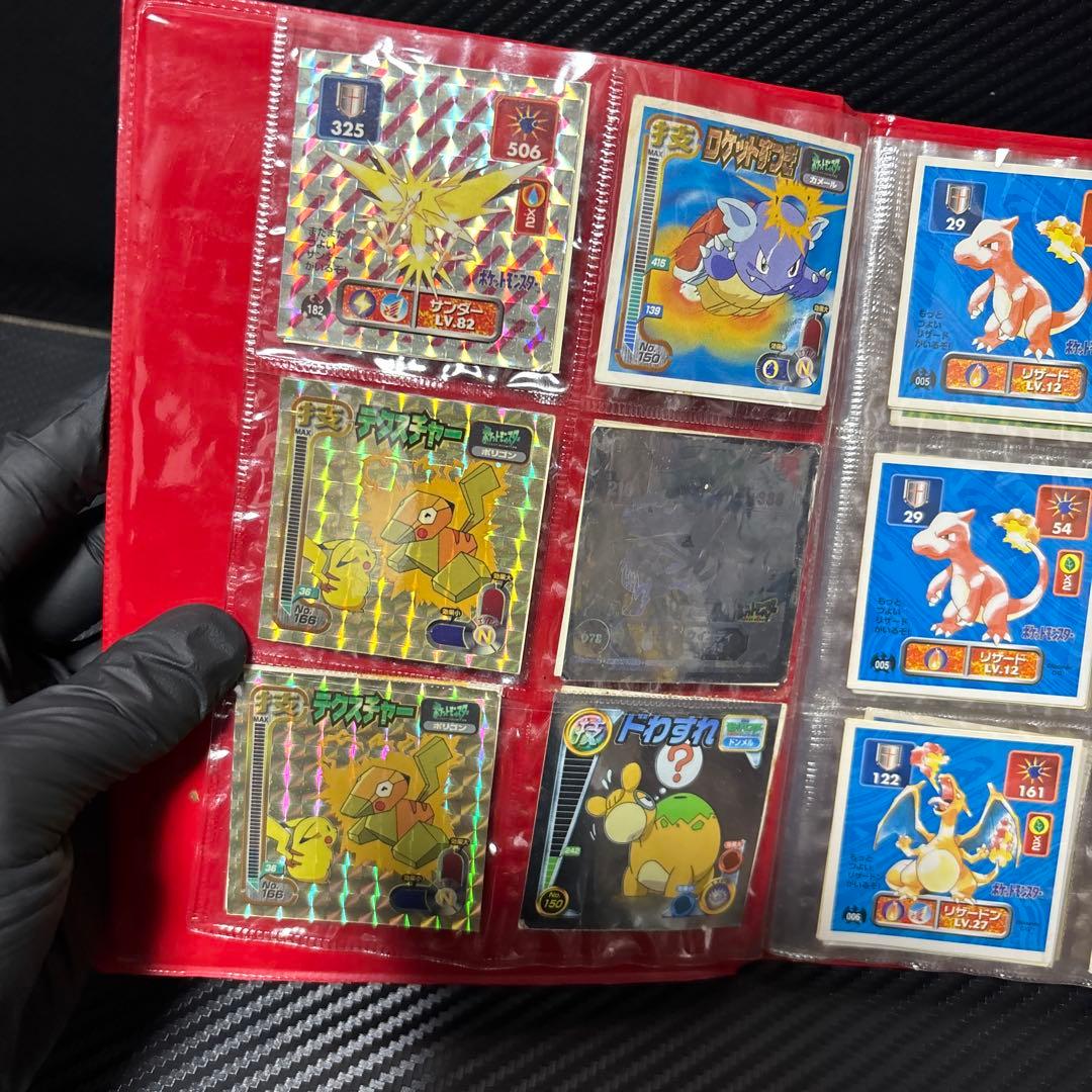 最強シール烈伝ポケモンシールポケットモンスター列伝アマダカード明治amadadw