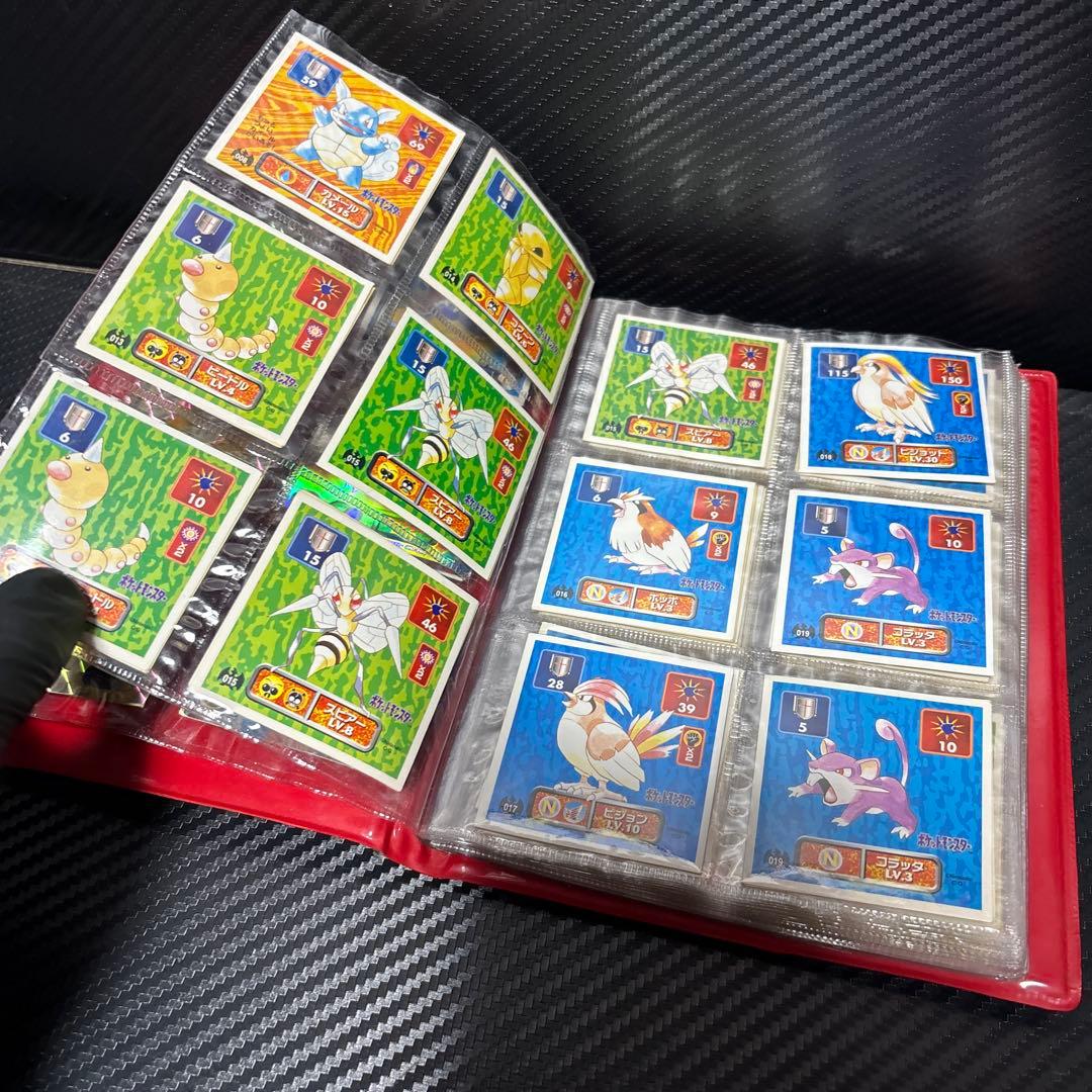 最強シール烈伝ポケモンシールポケットモンスター列伝アマダカード明治amadadw