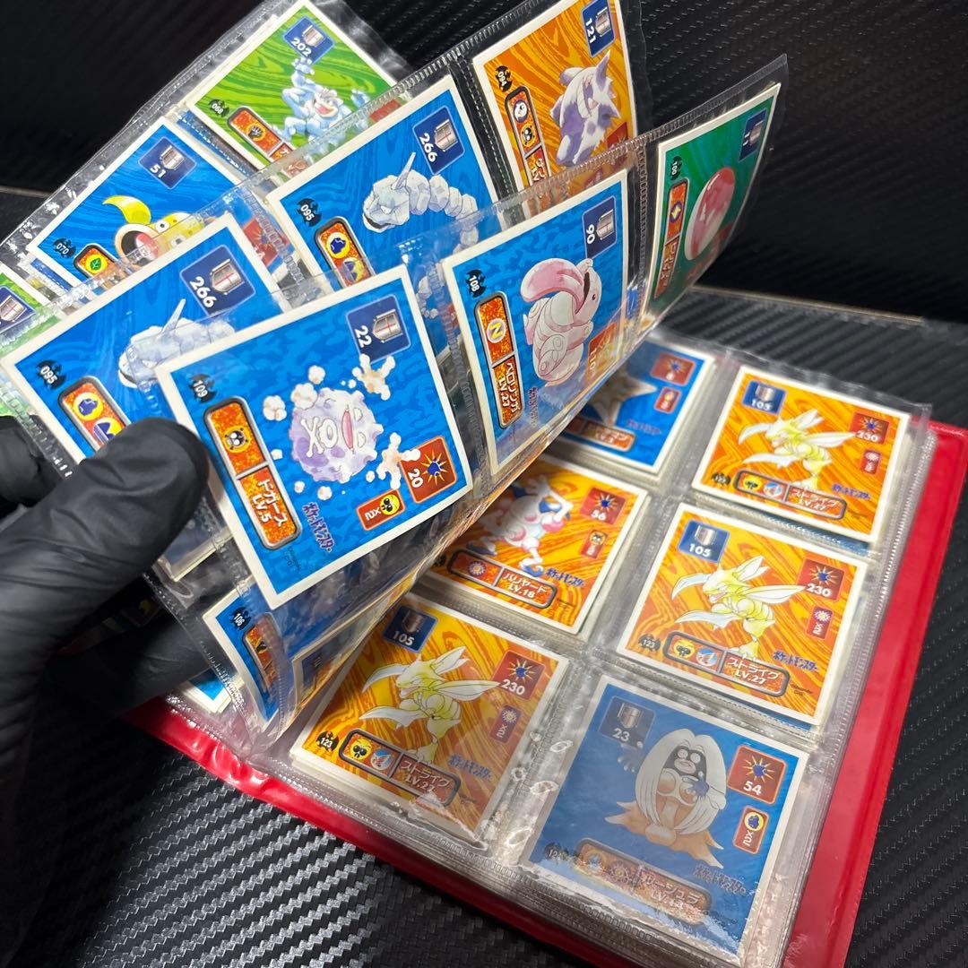 最強シール烈伝ポケモンシールポケットモンスター列伝アマダカード明治amadadw