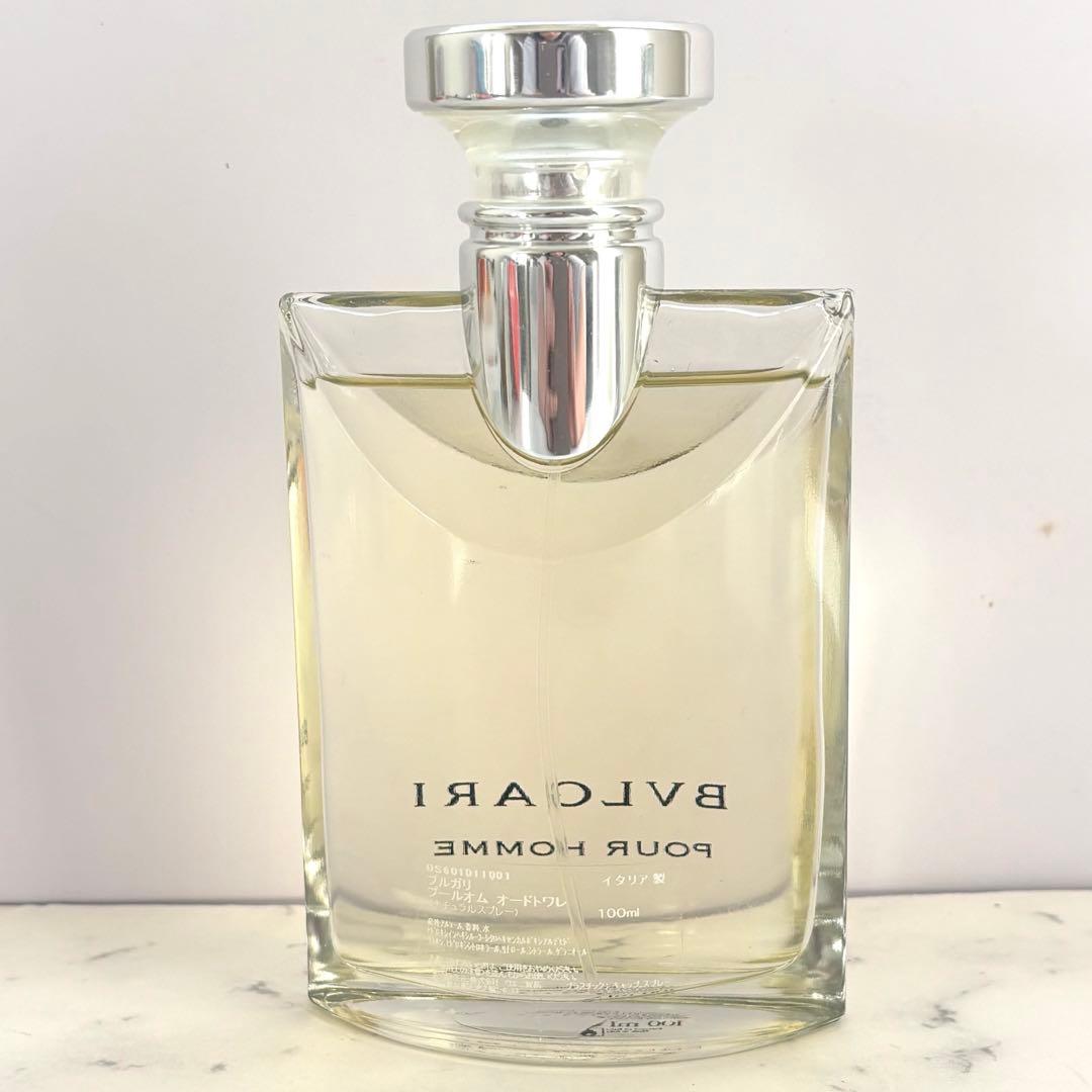 【検品のみ新品級/国内正規品】 ブルガリ プールオム オードトワレ 100mL