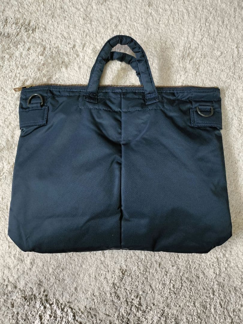 未使用 ポーター タンカー ネイビー ブリーフケース ショルダーバック