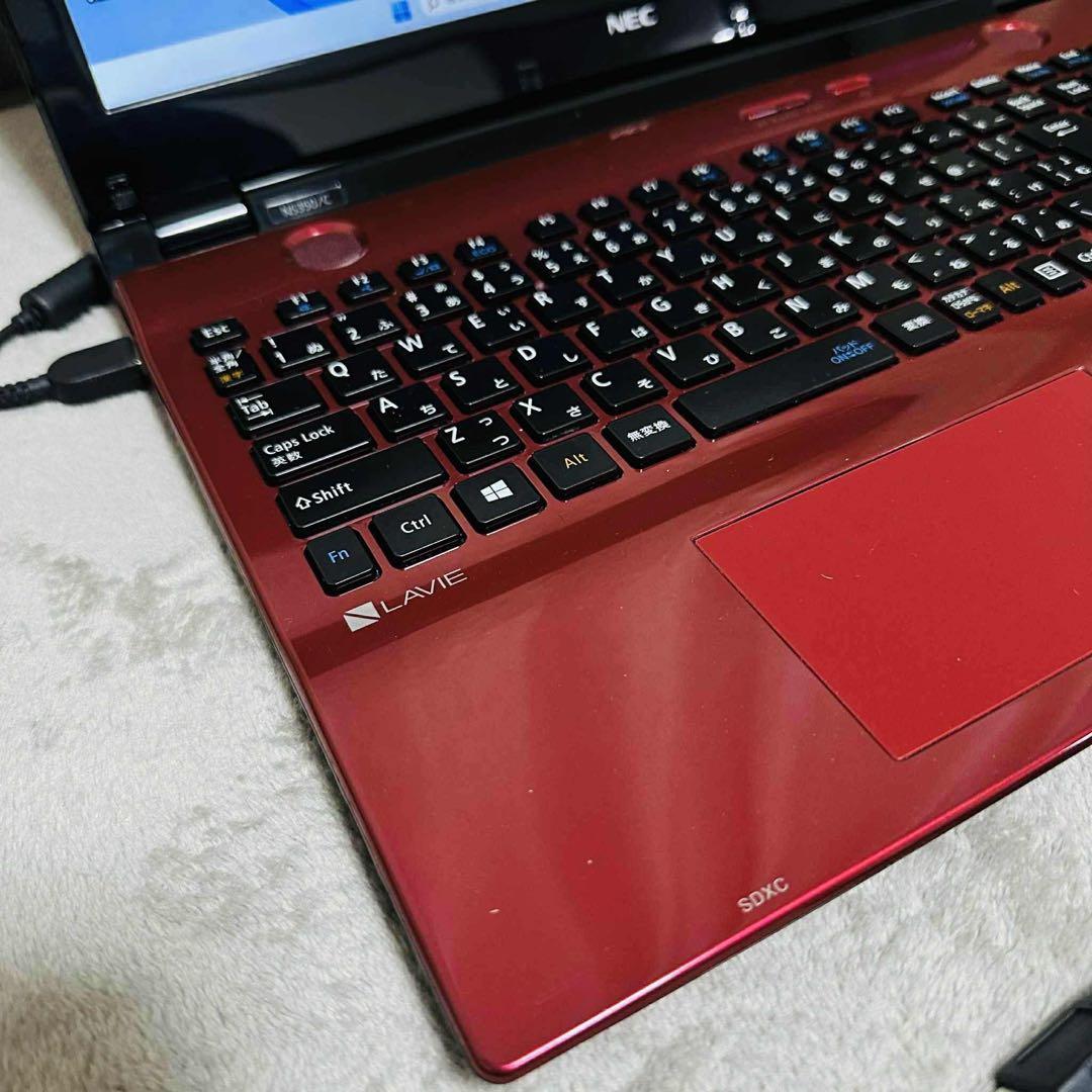 S155 NECノートパソコンSSDメモリ8G高速Windows11オフィス付き