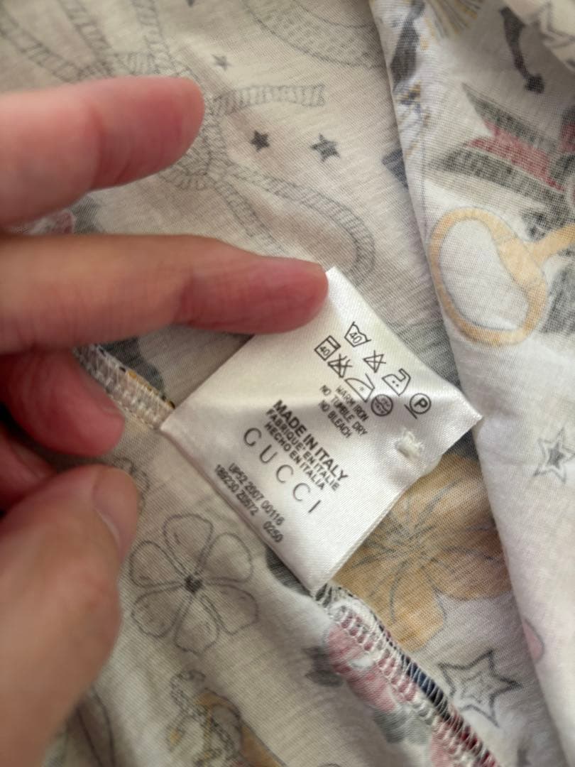 K*様 GUCCI グッチ 総柄シャツ ビーチ柄 マーメイド 半袖 イタリア製