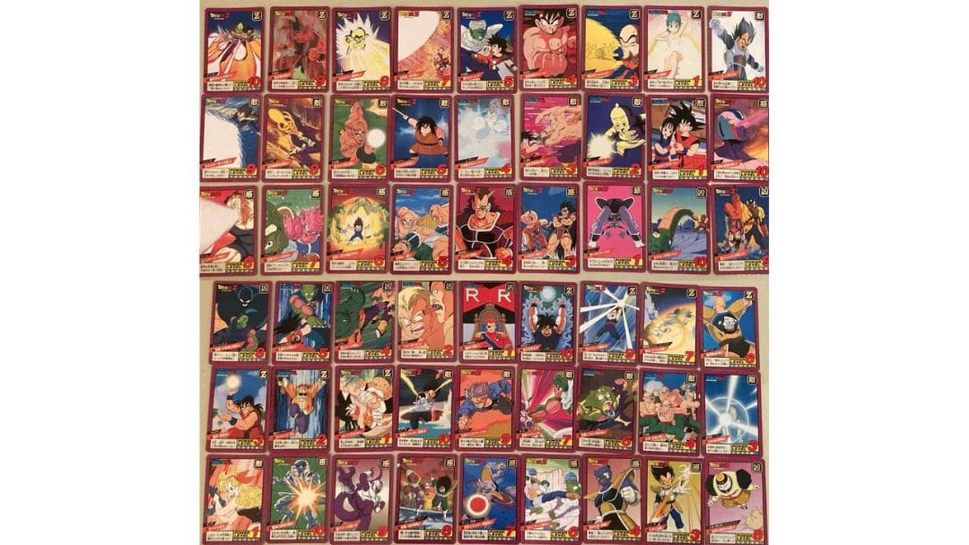 ドラゴンボール カードダス スーパーバトル 1&2弾ノーマル61種 1996年製