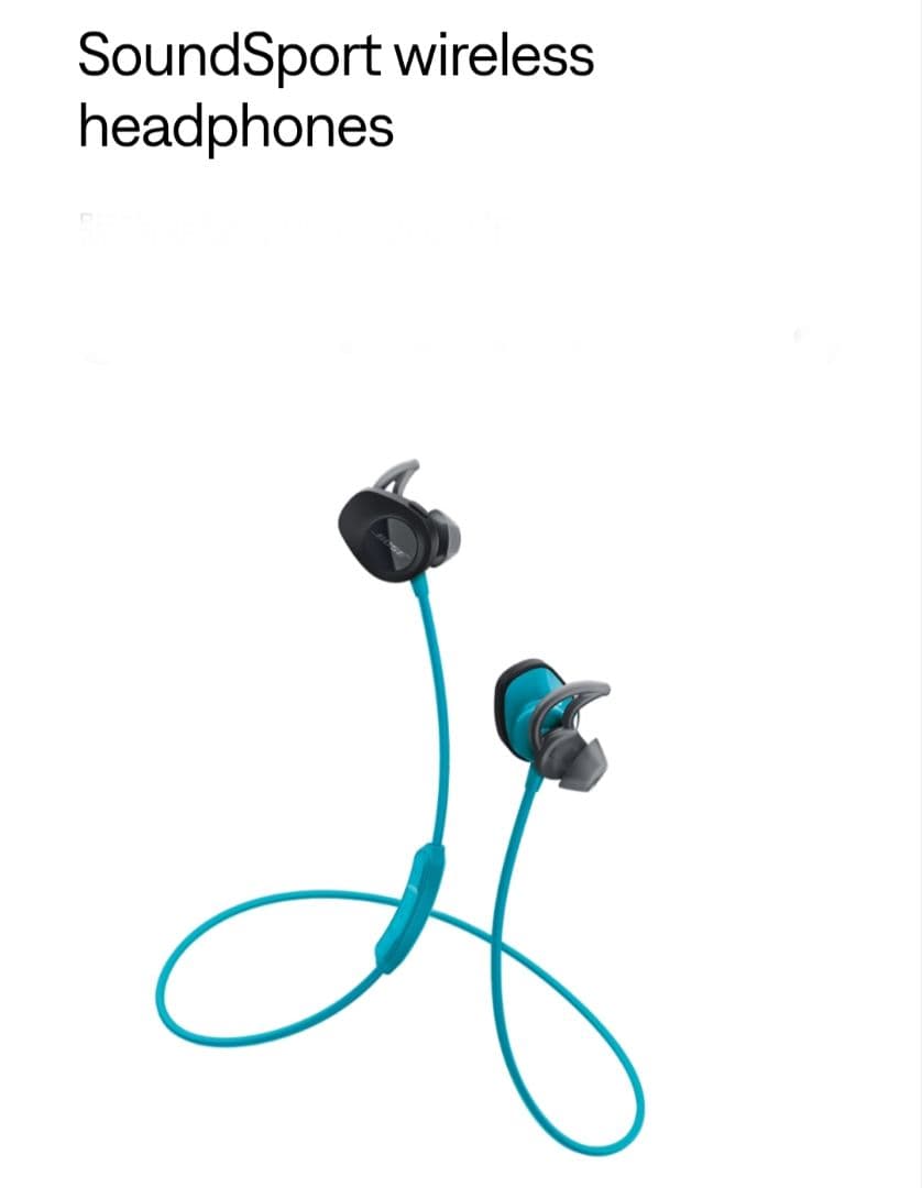 [新品未使用]　Bose SoundSport ワイヤレスイヤホン