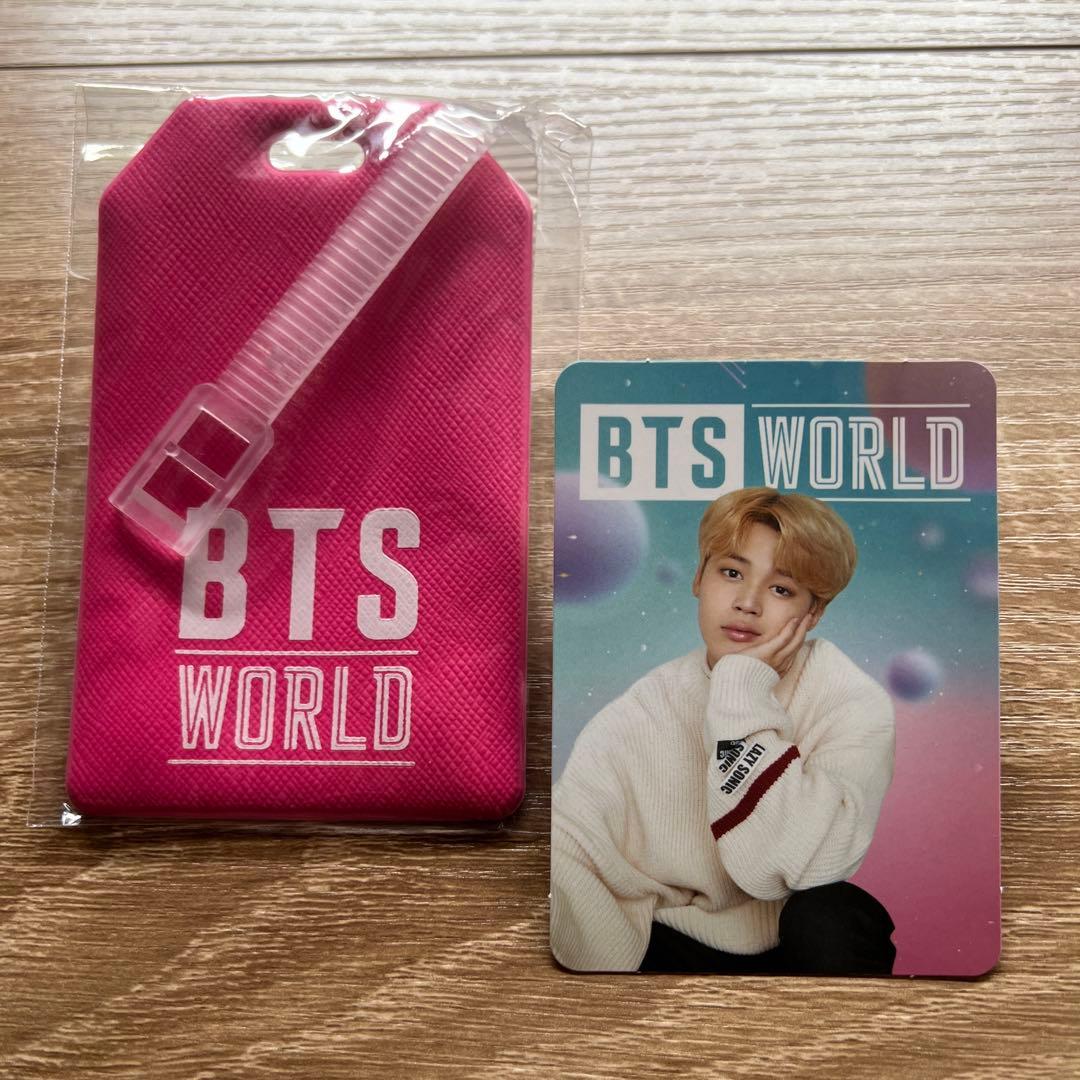 BTS トレカ ジミン BTS WORLD Soundtrack ラゲッジタグ