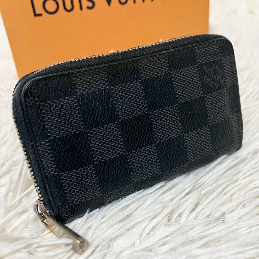 ルイヴィトン ダミエグラフィット パース ジッピー