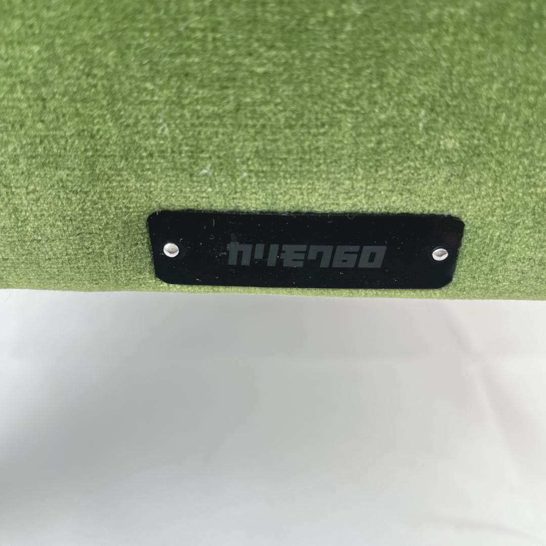 美品☘️　カリモク60 カフェチェア モケットグリーン