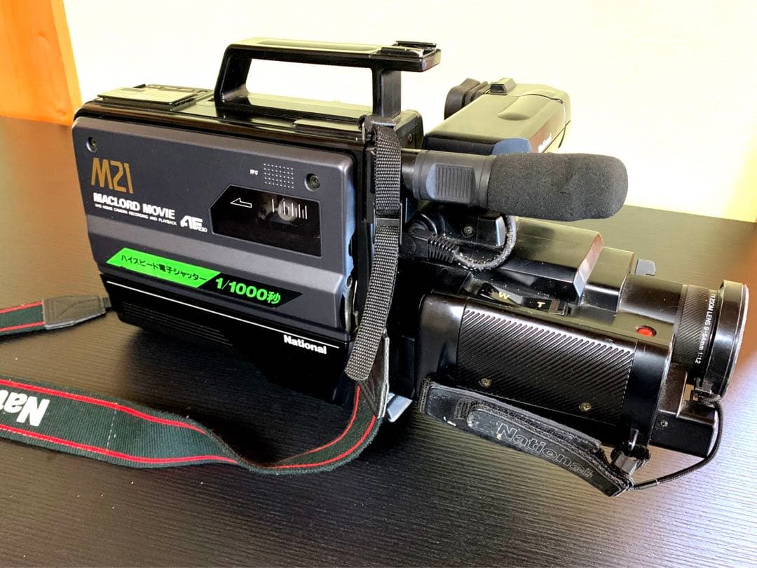 ジャンク品　ナショナルビデオカメラ　NV-M21 オプション数点付　VHS