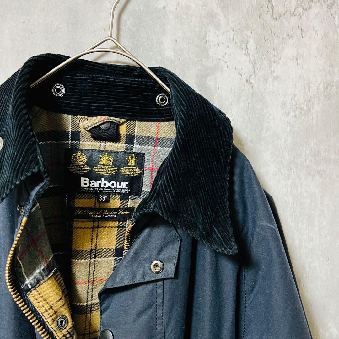 Babour BEAUFORT SL 38 ワックスドジャケット ネイビー