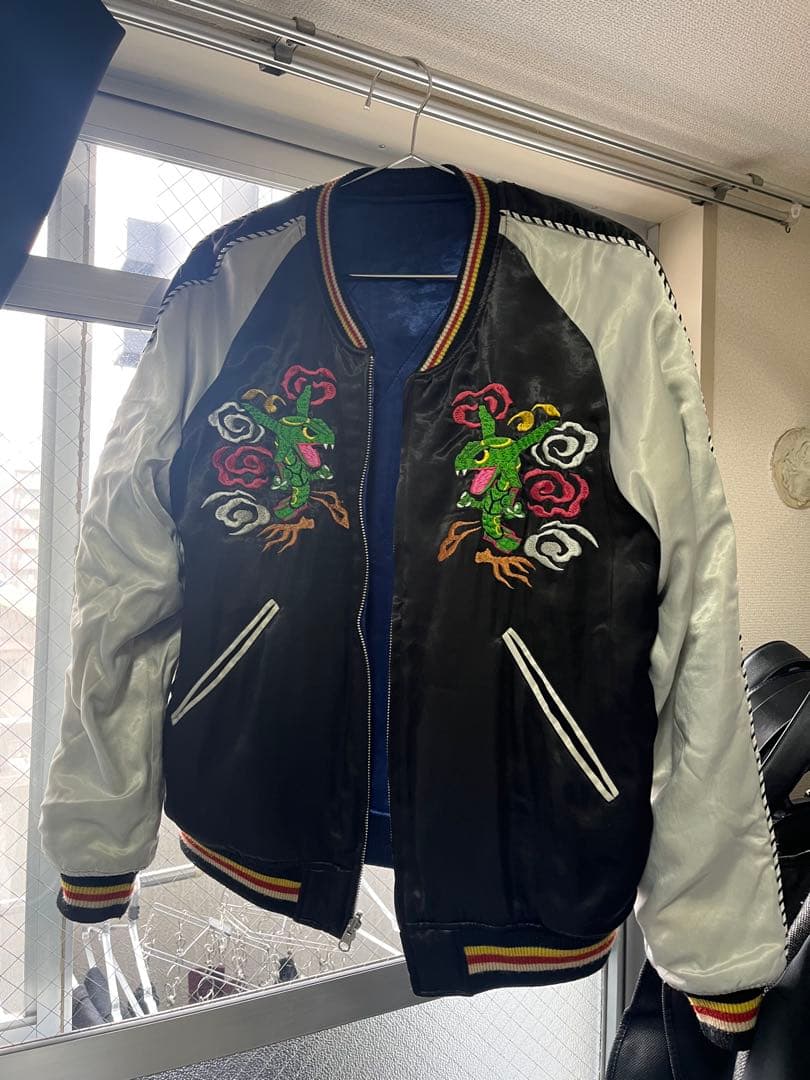 ポケモン　スカジャン　レックウザ pokemon time スカジャン