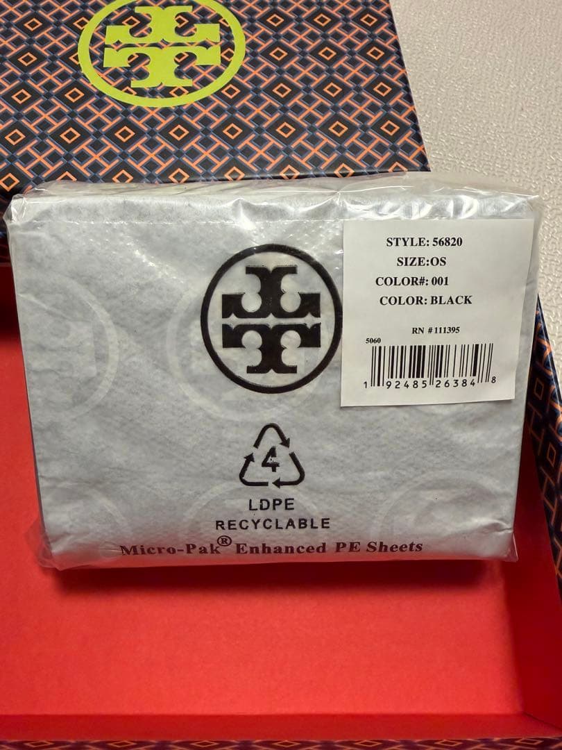 Tory Burch 二つ折り財布 ブラック 56820