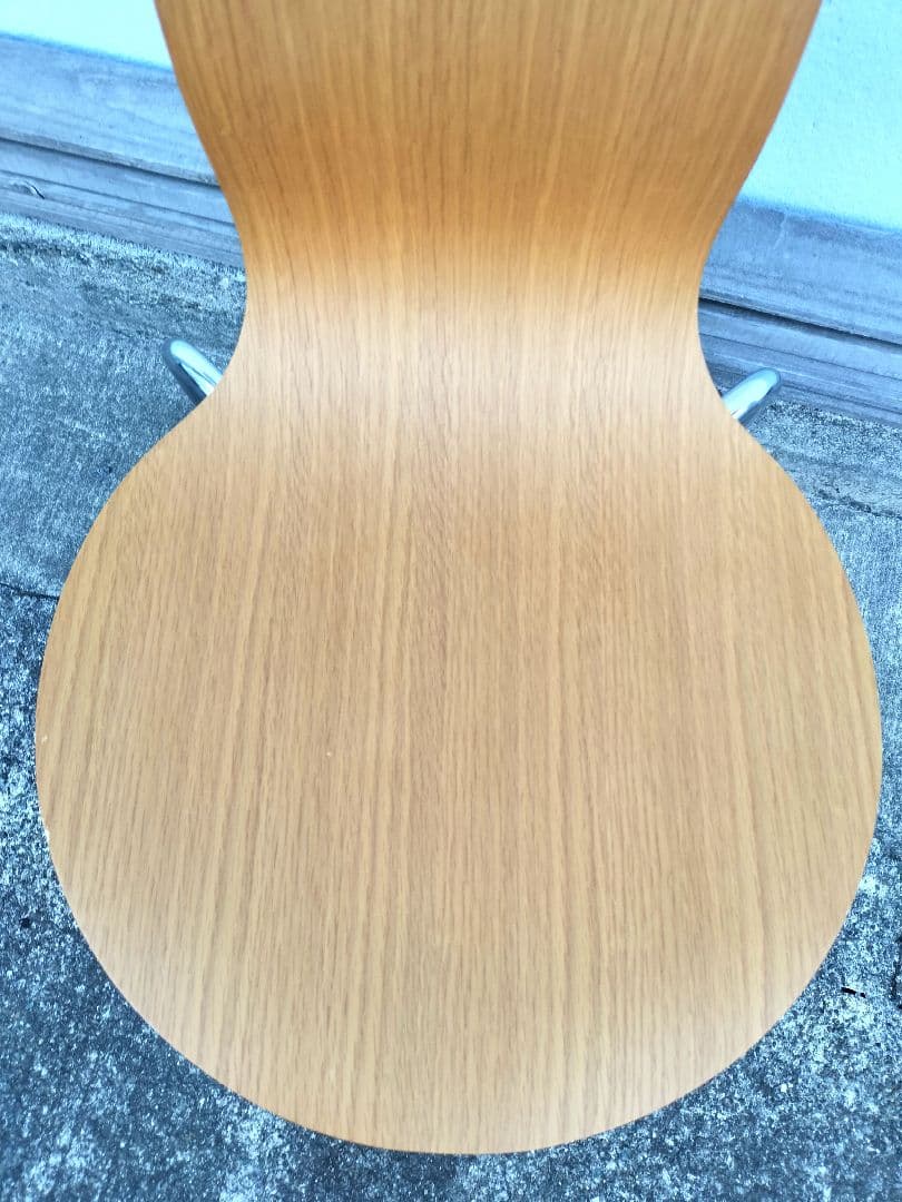 廃盤品 MUJI 無印良品 ダイニングチェア 椅子 プライウッド 希少