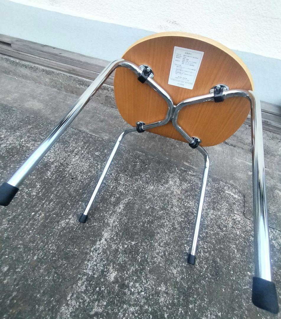 廃盤品 MUJI 無印良品 ダイニングチェア 椅子 プライウッド 希少