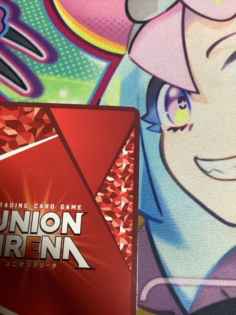 ユニオンアリーナ　物語シリーズ　戦場ヶ原ひたぎ　SR星2 パラレル　サイン