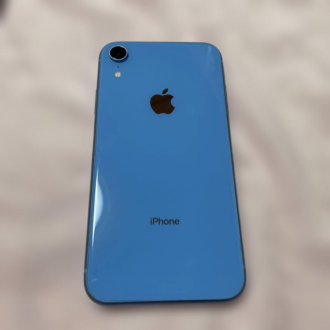 Apple iPhone XR ブルー イヤフォン付き