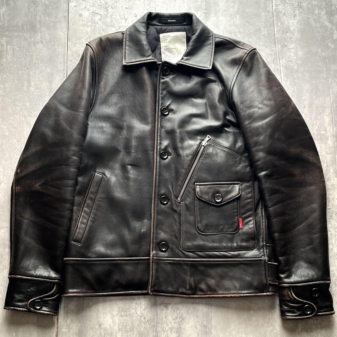 archive WTAPS 10AW DAS BOOT レザージャケット　羊革