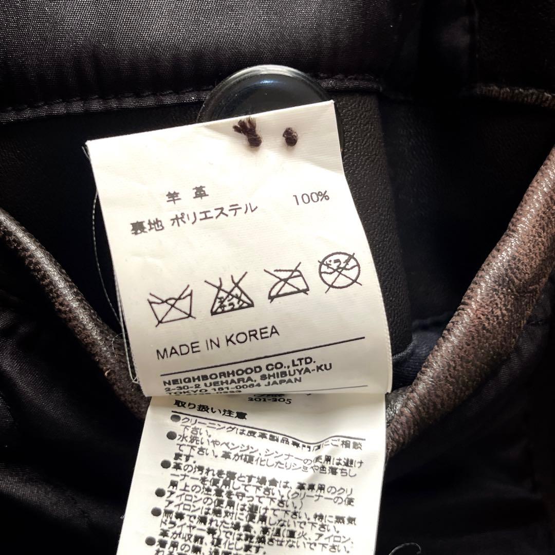 archive WTAPS 10AW DAS BOOT レザージャケット　羊革