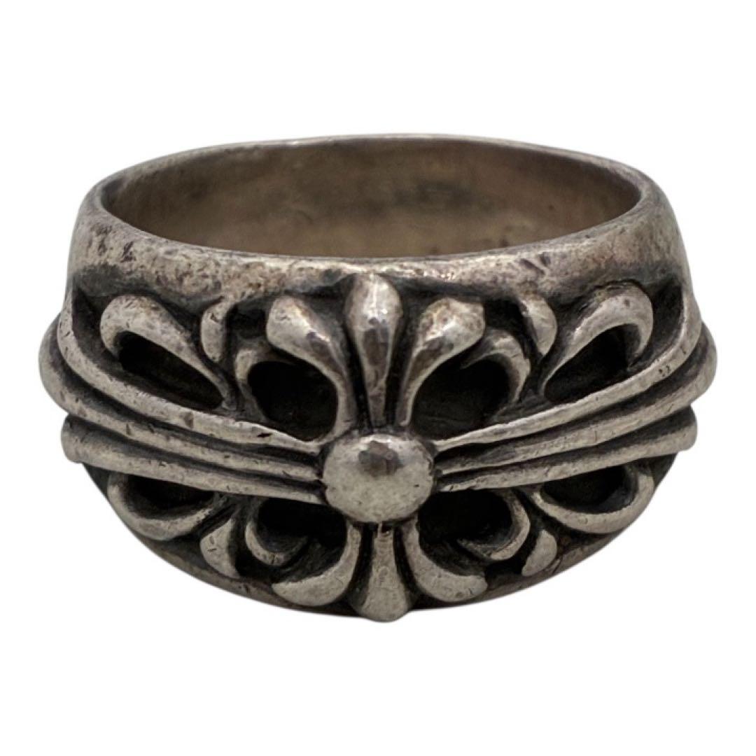 Chrome Hearts フローラルクロスリング