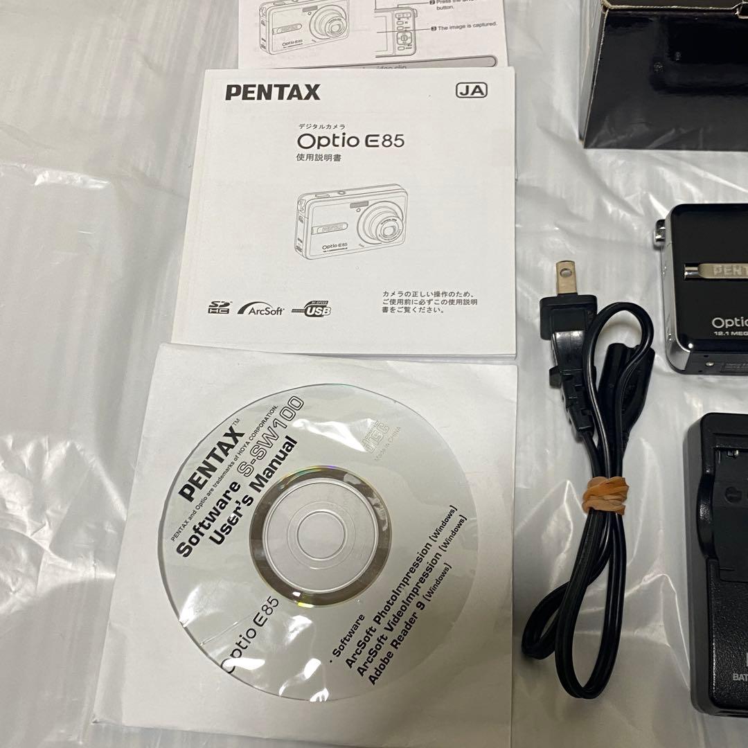 PENTAX Optio E85 12.1MP コンデジ動作確認済 付属品あり