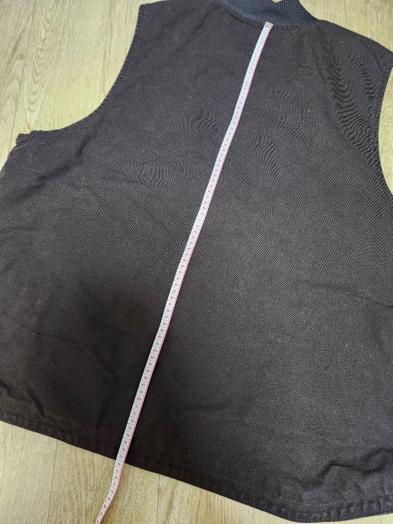 Carhartt 　カーハート　ブラウン ダックベスト