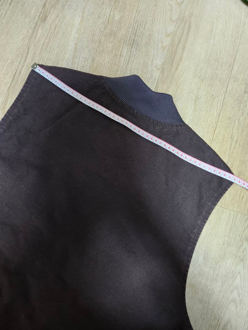 Carhartt 　カーハート　ブラウン ダックベスト