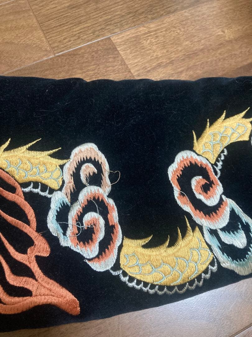 東洋エンタープライズ　別珍　スカジャン　M 鷹　虎　日本地図