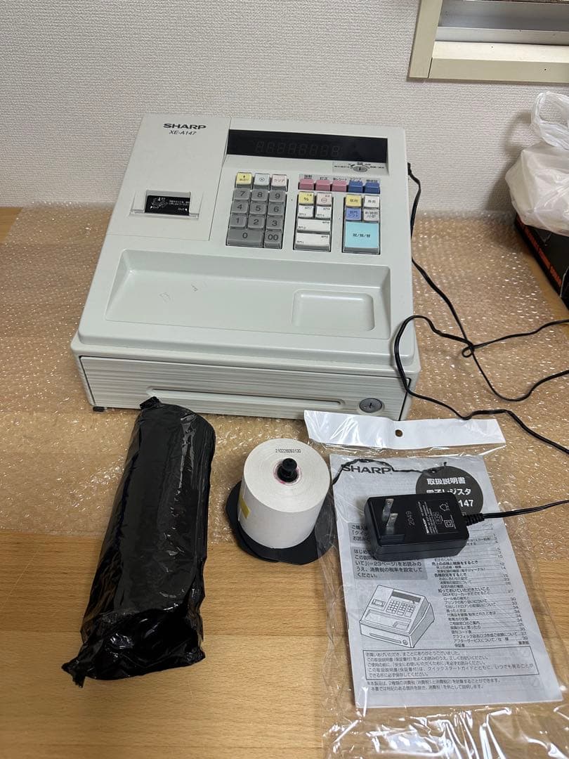 早い者勝ち シャープレジスター　XE-A147