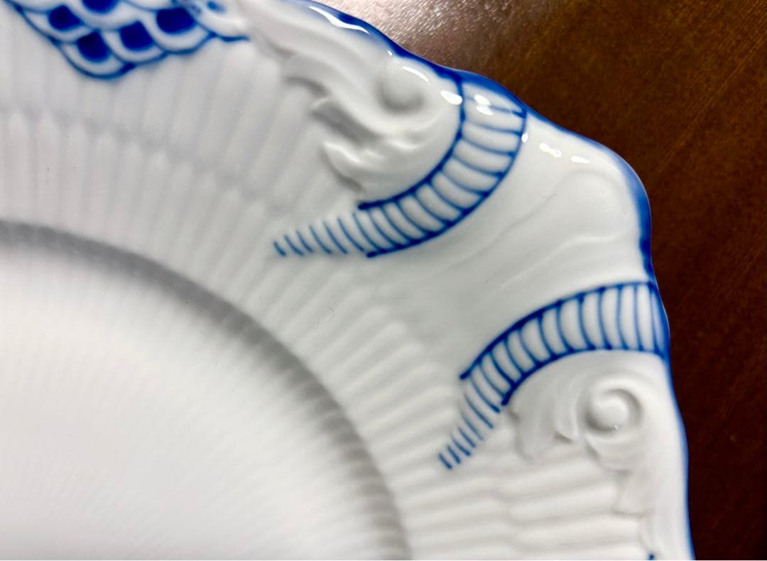   ブルーフルーテッド BBプレート