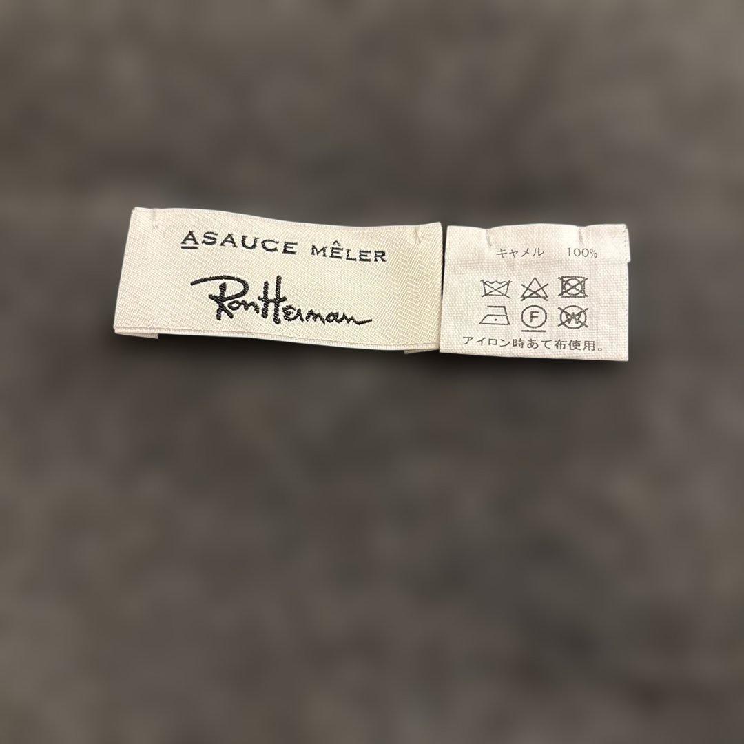 【Ron Herman&ASAUCE MELER】大判ショール フリンジ付き