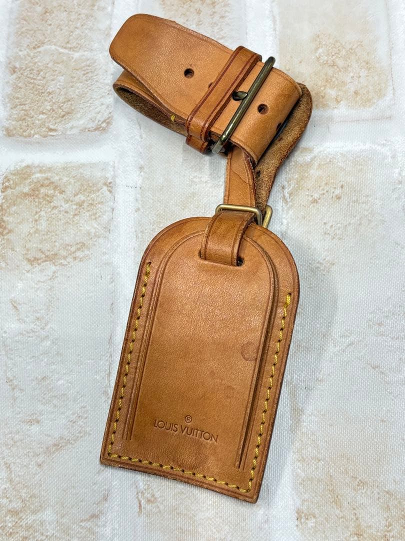 LOUIS VUITTON ルイヴィトン　ネームタグなど小物3点　ヌメ革　まとめ