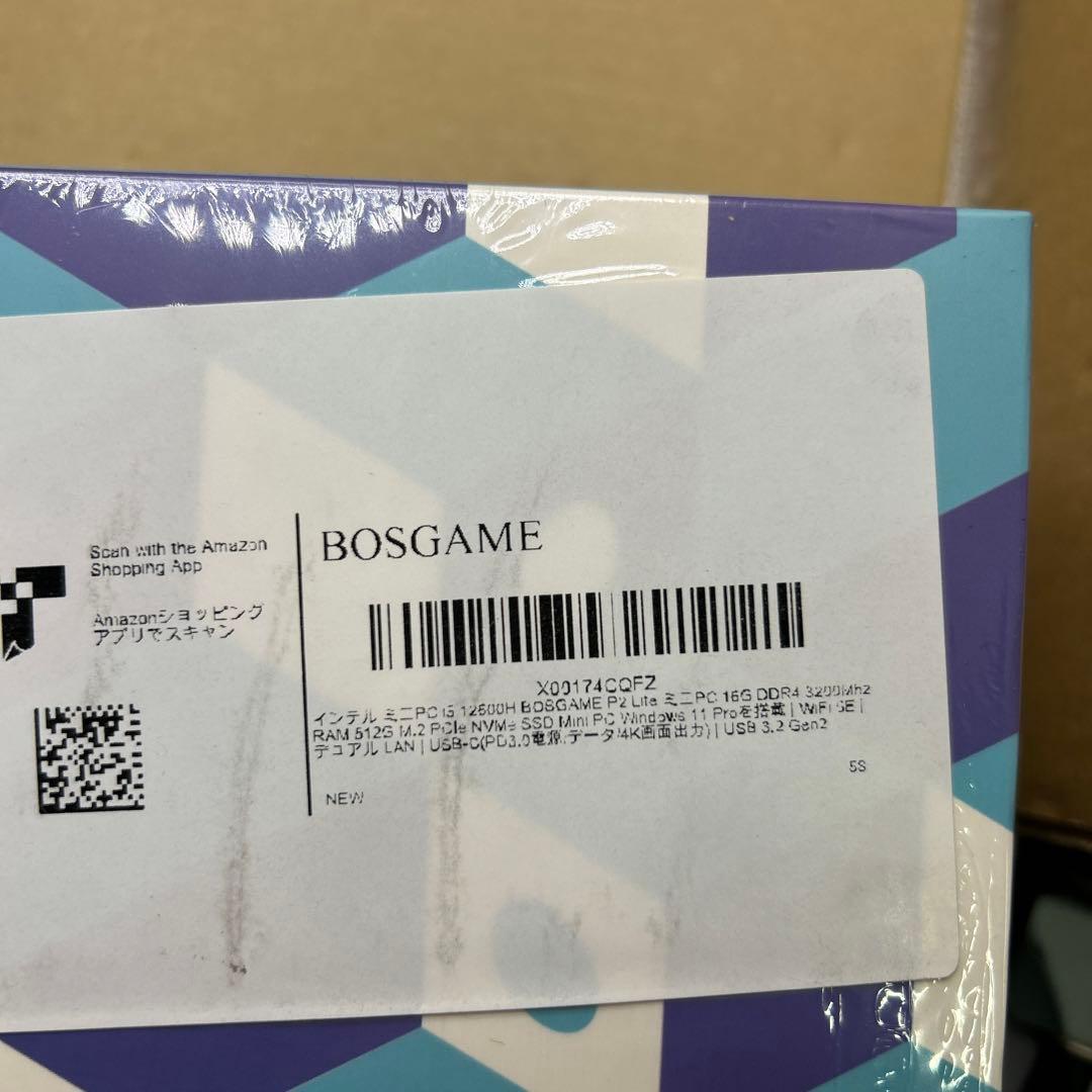 インテル ミニPC i5 12600H 16G/512G