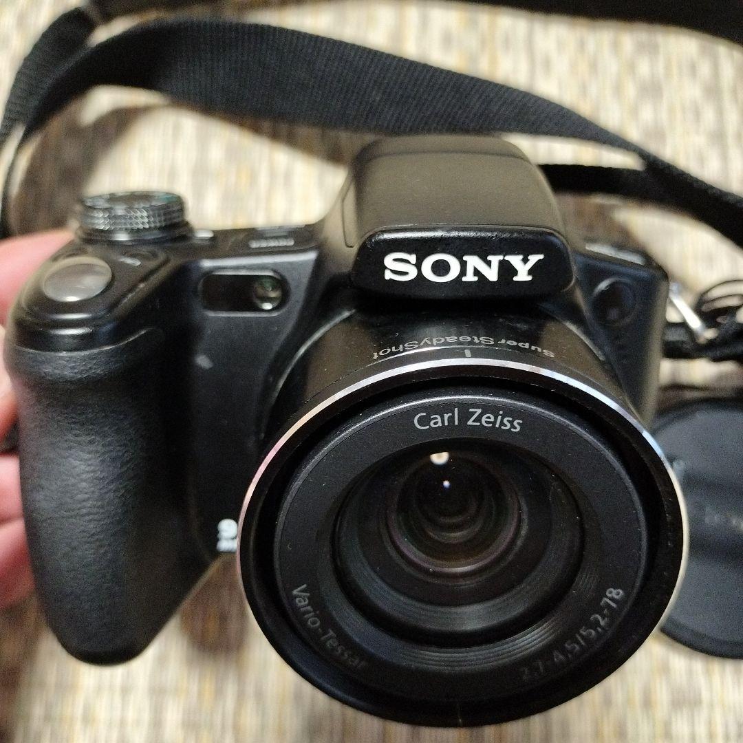美品 SONY Cyber-shot DSC-H50 黒 メモリースティック付き