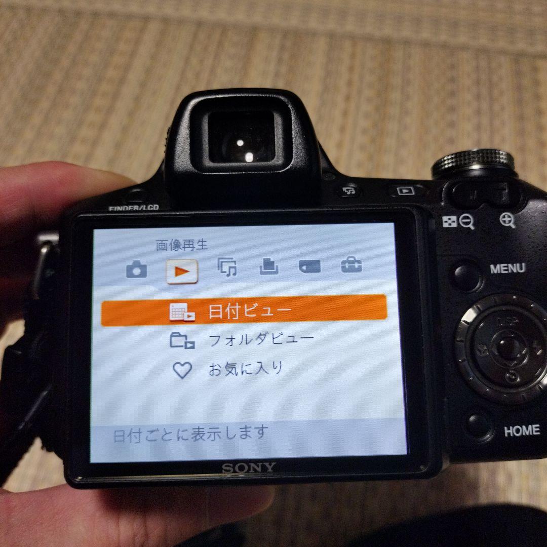 美品 SONY Cyber-shot DSC-H50 黒 メモリースティック付き