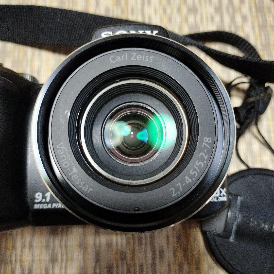 美品 SONY Cyber-shot DSC-H50 黒 メモリースティック付き