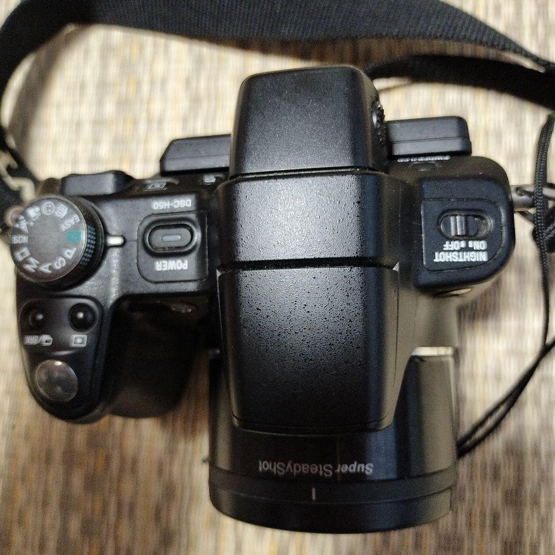 美品 SONY Cyber-shot DSC-H50 黒 メモリースティック付き