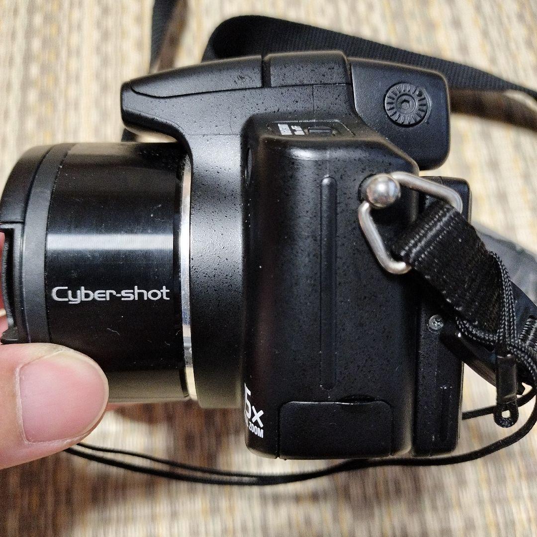 美品 SONY Cyber-shot DSC-H50 黒 メモリースティック付き