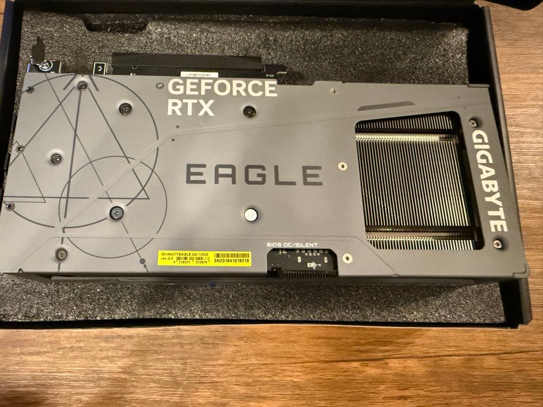 グラフィックボード・グラボ・ビデオカード GIGABYTE RTX4070Ti Eagle OC 12GB(R2.0)