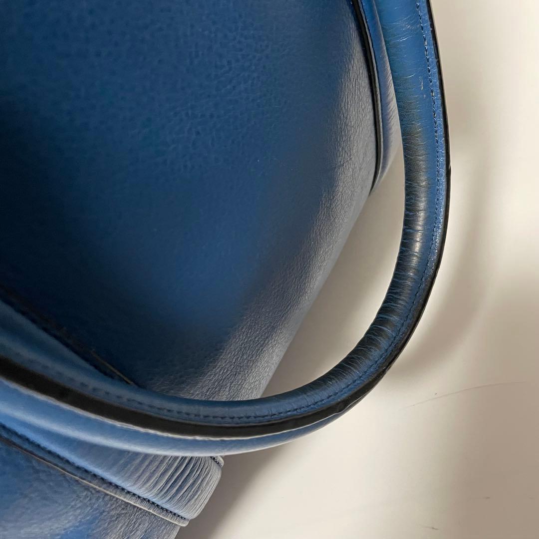 ✨良品✨　coach ビジネスバッグ　トートバッグ　　レザー　ブルー