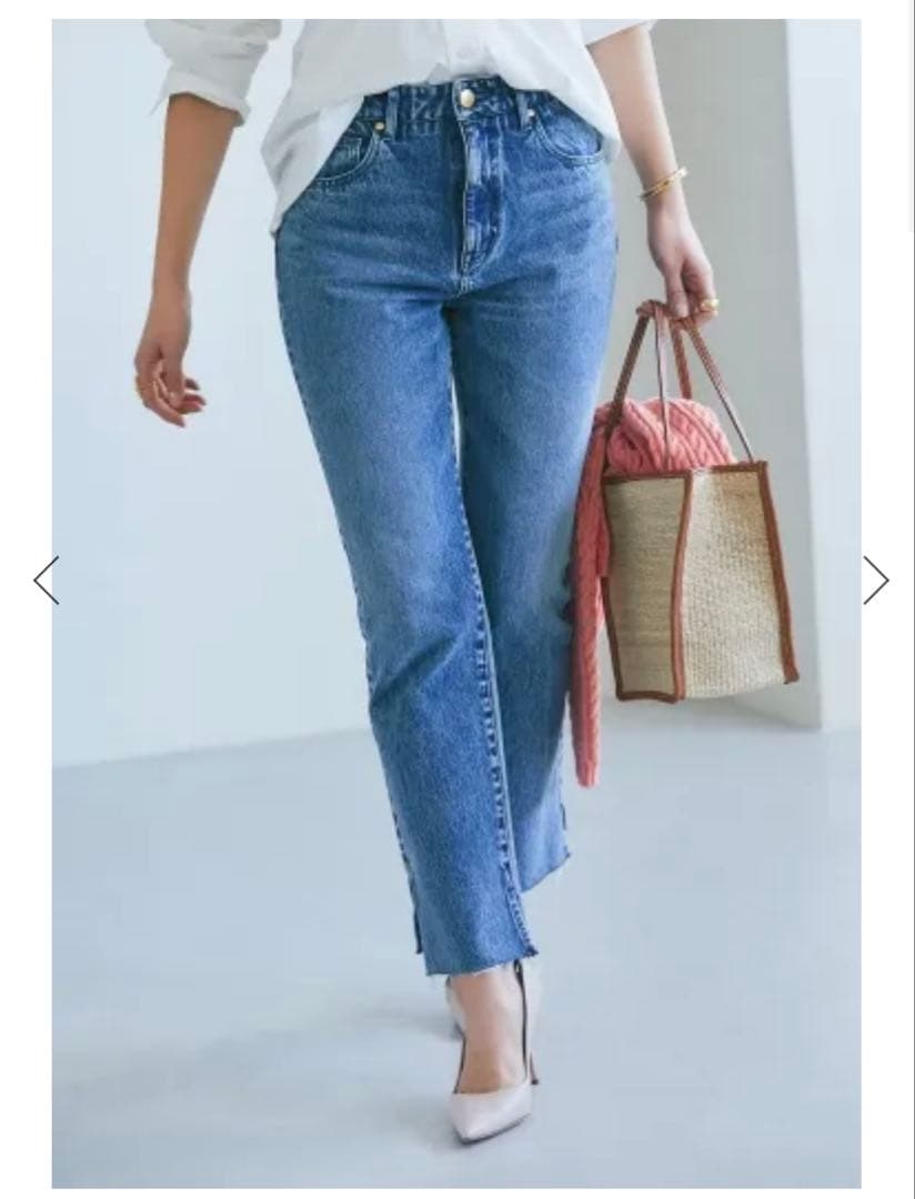 新品タグ付き:seventen by miho Kawahito デニムパンツ