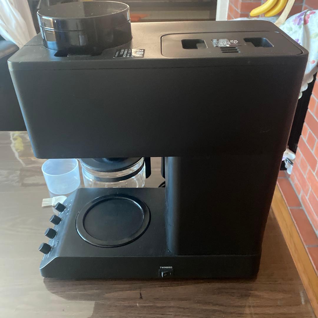 ツインバードコーヒーメーカー 使用回数激少