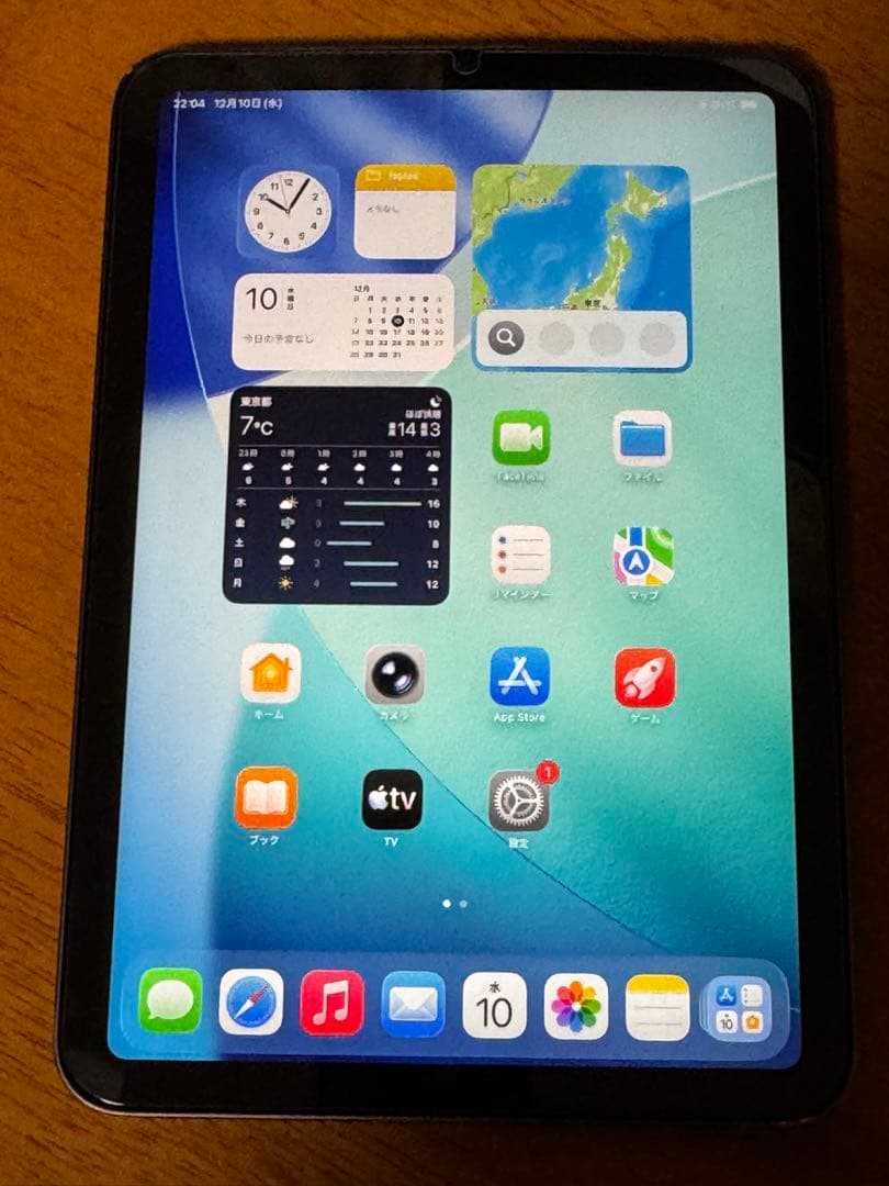 Apple iPad mini 6スペースグレー 本体