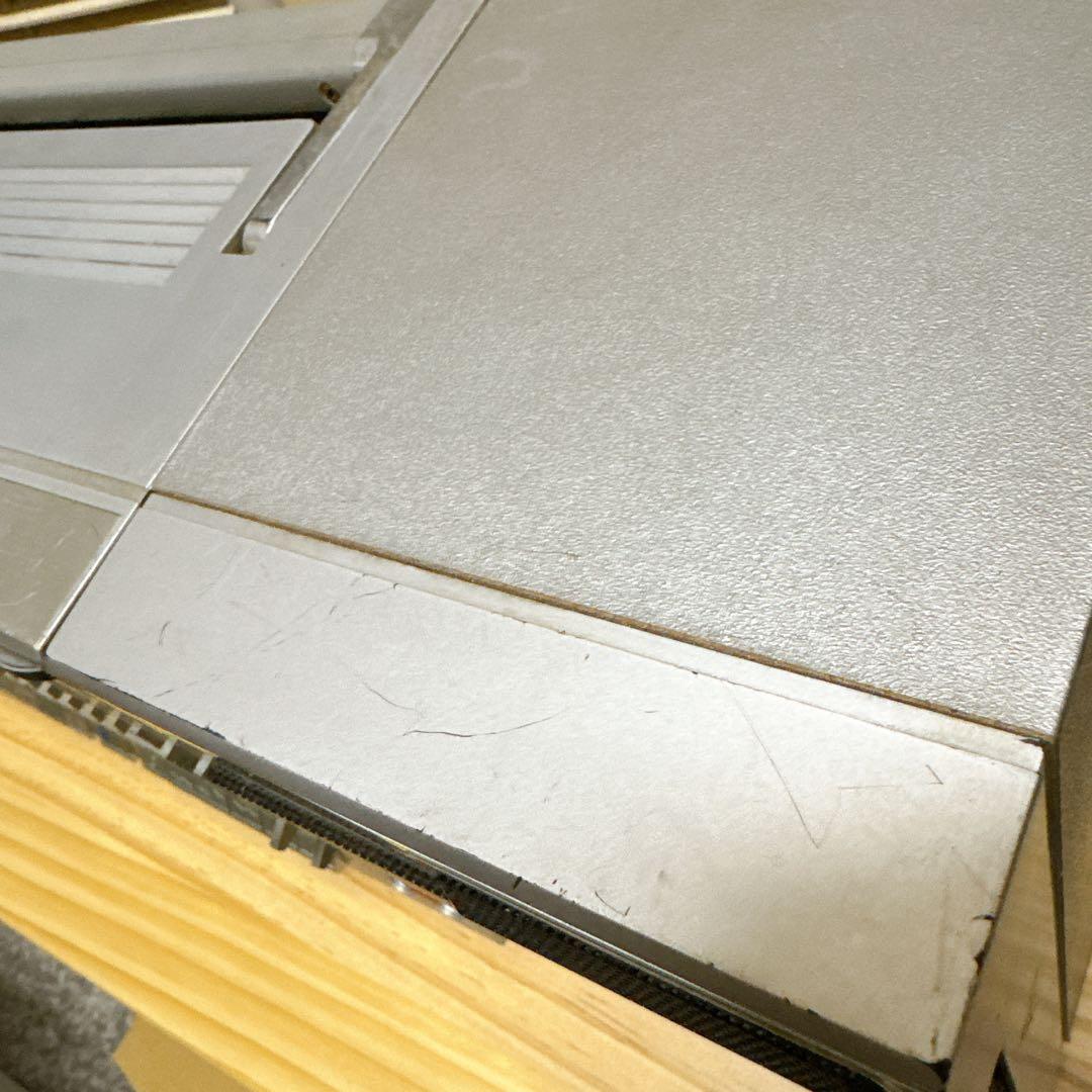 AIWA CA-W9 ラジカセ シルバー 分離型 昭和レトロ 通電 ラジオok